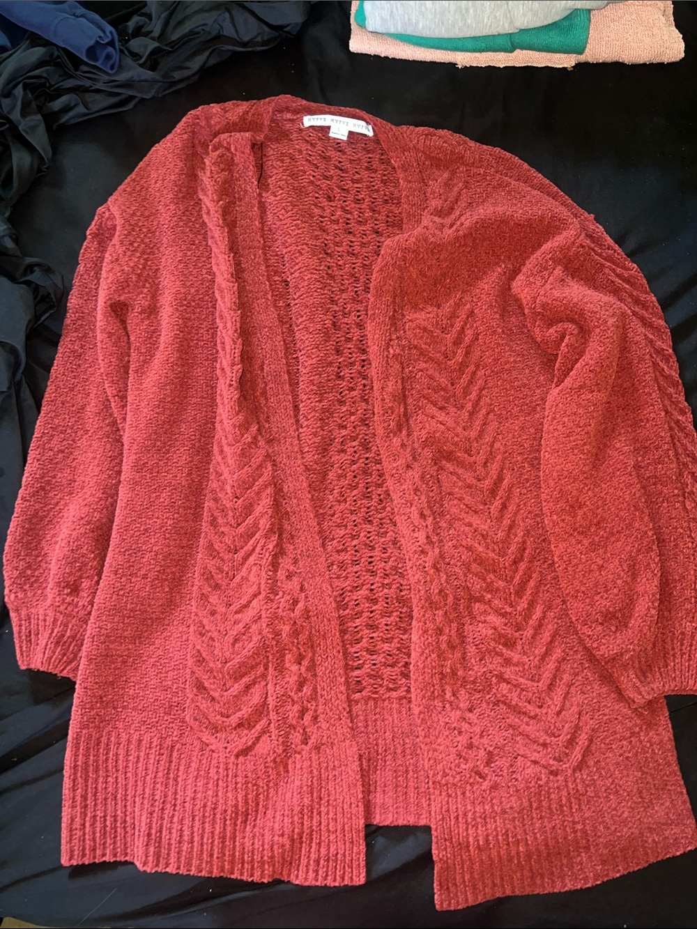 Women’s open front cardigan